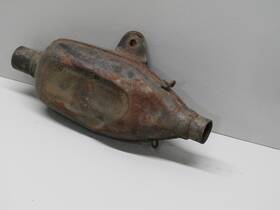 14303-28361 Suzuki 1975 Tm125 Challenger Exhaust Muffler Silencer Vintage Mx