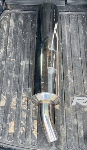 14305-17g30-h01 Suzuki Sv650s 2005 Oem 17g30 Muffler With Slip On Tubes