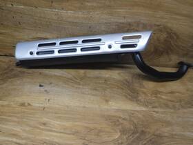 14310-02201-h01 Suzuki 1979 - 1991 Fs50 Fa50 Fz50 Muffler Exhaust Pipe W Heat Shield 14310-02201