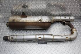 14310-03g21 Suzuki 2005 Vinson 500 Ltf500f 4x4 Manual Exhaust Muffler And Header