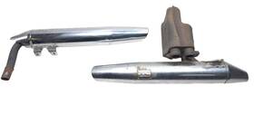 1434010f50h01 Suzuki 1999 Intruder 1500 Right Lower Muffler And Left Upper Pair Oem