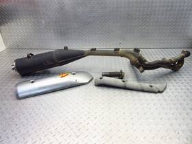 14305-27g40-h01 Suzuki 14781-27g10 2005 04-06 Vstrom 650 Dl650 Oem Exhaust Muffler Head Shield Pipe Trim Lot
