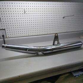 Suzuki Uspt663802 1973 Gt 550 Left Side Inner Exhaust Muffler 2 Stroke Triple