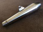 T2203872 Triumph Thruxton Left Exhaust Pipe Muffler Slip On Silencer Brushed