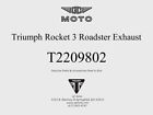 T2209802 Triumph Rocket Roadster Exhaust T2209802 Triumph Rocket Roadster Exhaust