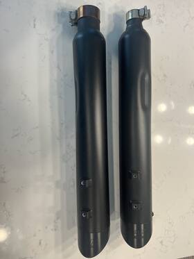 121-2295-tip-baffle Tab Performance 4 Inch B.a.m Stick Slip-on Dual Mufflers/ Harley-davidson Touring