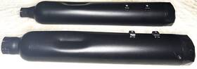 121-2297-b2-z Tab Performance 4.5 Inch B.a.m. Stick Black Slip On Straight Zombie Baffle M8
