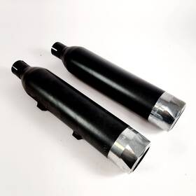 151-1290-c3-z Tab Performance Slip On Mufflers - Black For Harley Sportster 2014-2022