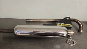 Jmca1119024116 Takegawa Motorcycle Exhaust For Honda Super Cup Made In Japan