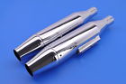 628-78088 Tapered Supertrapp Mufflers Chrome Slip-