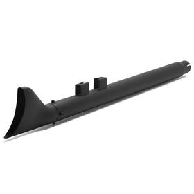 Em-hd004-036-bla-yp15 Tarazon 36in Fishtail Slipons Mufflers Exhaust For Harley Touring Road King Glid G2u