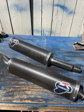 Mr-016cr Termignoni Racing Exhaust/carbon Fiber/ Ducati Supersport 900 / S4 Monster