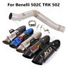 Th569412357th Kolightning Motorcycle Exhaust System Mid Connect Tube Muffler Pipe For