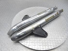 2202298 Triumph 2010 09-17 Speedmaster Exhaust Muffler Pipe Silencer Assembly Pair Set