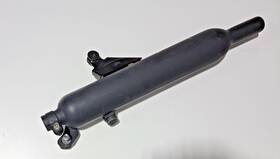 2202506 Triumph Left Side Exhaust Muffler 2016-2020 Bonneville T120 1200