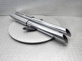 2206414 Triumph 2012 09-17 Speedmaster Exhaust Muffler Pipe Silencer Baffle Pair Set