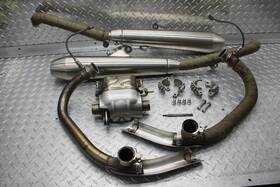 7812083 Triumph 2016 Street Twin Complete Exhaust-mufflers And Headers With Sensors