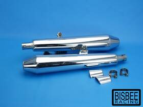 A9600340 Triumph Oem 02-17 Thruxton Exhaust Muffler Silencer Pipe Cans Bonneville
