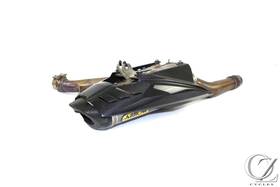 Al4393 Triumph 09-12 Daytona 675r 675 Arrow Titanium Carbon Slip On Exhuast Sytsem