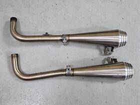 Mte154 Triumph Bobber Motone Slip-on Exhaust