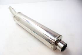 T2200078 Triumph 02-04 Speed Triple 955i Oem Exhaust Pipe Muffler Can Silencer