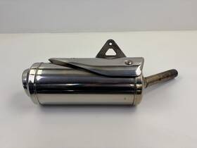 T2200831 Triumph 2010 Street Triple 675 Right Side Muffler Exhaust Silencer Oem