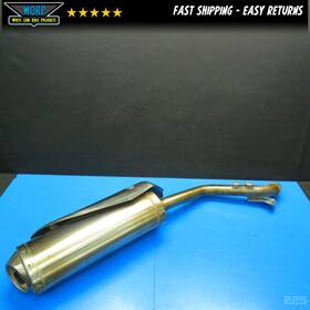 T2200867 Triumph Genuine Oem 2007-2013 Tiger 1050 Exhaust Muffler Tail Pipe Silencer