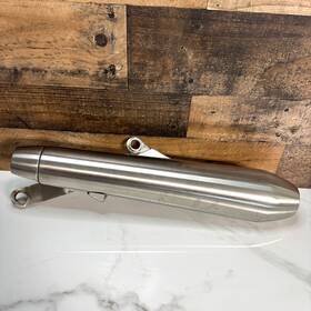T2201431 Triumph 16-17 Street Twin Left Exhaust Pipe Muffler Silencer