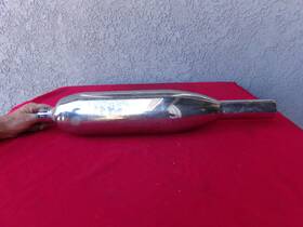 T2201550r Triumph Thunderbird 900 Exhaust Muffler Pea Shooter Right Oem Nice 2002