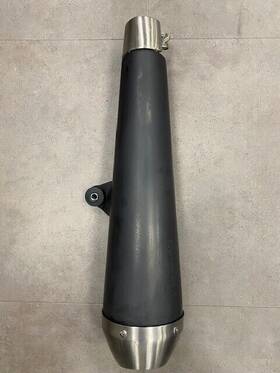 T2202564 Triumph Speed Twin 1200 Right Hand Silencer In Black Part #