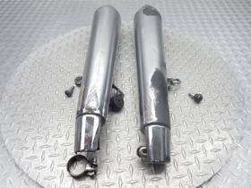 T2209666 Triumph 2014 09-16 900 Thruxton Oem Exhaust Mufflers Pipes Silencers Cans