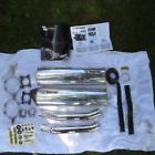 True Brothers Two Suzuki Exhausts Aluminum Read Description See Pics