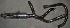 Two 88-91 Nt Exhaust Gt Honda Brothers Full Muffler Pipe 650 Header Hawk