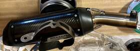 005-4180405-s1b Two Brothers Racing S1r Slip-on Black Carbon Fiber Muffler