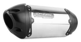 005-4180406-s1b Two Brothers Racing S1-r Black Slip-on System For Suzuki
