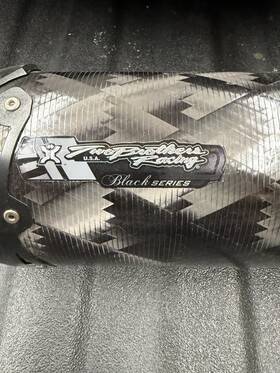 Two Brothers Racing 005-49204-ty 2017-2025 Gsxr1000 Gsxr1000r Typhoon Carbon Fiber Slip On Exhaust