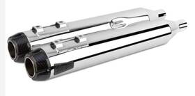005-4140499d Two Brothers Racing 597718 New Open Box Slip On Dual Chrome Mufflers