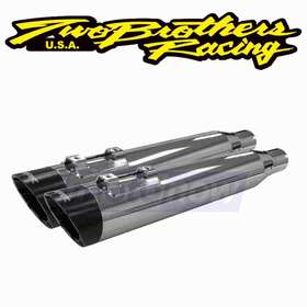 Cd2f Two Brothers Racing Mn/cd2f Slash End Cap Slip-on Systems For 2019-2020 Harley Davidson Gb