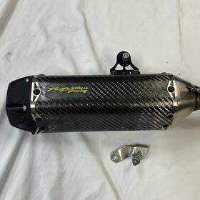 Tbh005-4080405t Two Brothers Racing Carbon Fiber Slip On Exhaust Fits Honda Cbr300r 2015 - 2022 2017