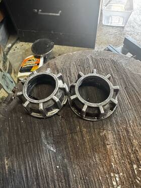 6612270 Ural Muffler Nut Dnepr 650 Cc Original Set Pair