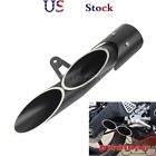 Us-em-106-bk Birdman Motorcycle Exhaust Muffler Pipe Silencer Slip On 699983418799