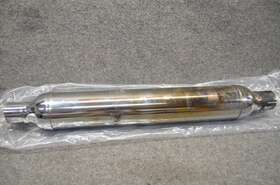 65242-51 V-twin Manufacturing 30-0877 Harley-davidson Replica Panhead Chrome 24 Inch Cigar Muffler
