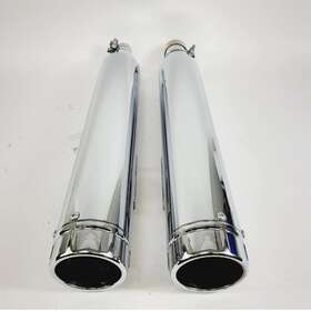 16673 Vance & Hines And - Torquer 450 Slip-on Mufflers Chrome M8