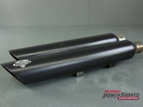 46337 Vance & Hines 2009 - 2017 Harley Davidson Fxdb Street Bob And Black Twin Slip Ons