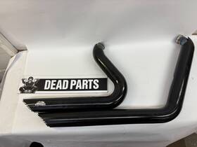 D412 Vance & Hines D413 Harley And V&h Short Black Exhaust Mufflers Pipes Look