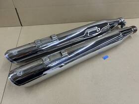 D615 Vance & Hines And Twin Slash Mufflers Harley-davidson Touring 1995-2016