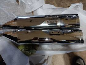 D720rc Vance & Hines And Monster Ovals Slip On Exhaust