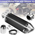 Vbh4476733 Matcc Stainless Steel Exhaust Muffler Pipe Silencer Matte Black Dirt