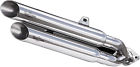 Vespyl3p Voodoo Slip On Muffler Exhaust Polished Dual For Spyder Gs