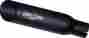 Vezx10k4b Voodoo Shorty Slip-on Exhaust Single Black